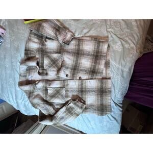 Time & Tru, Sage green size large flannel